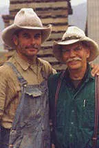 Mark Harmon and Charlie